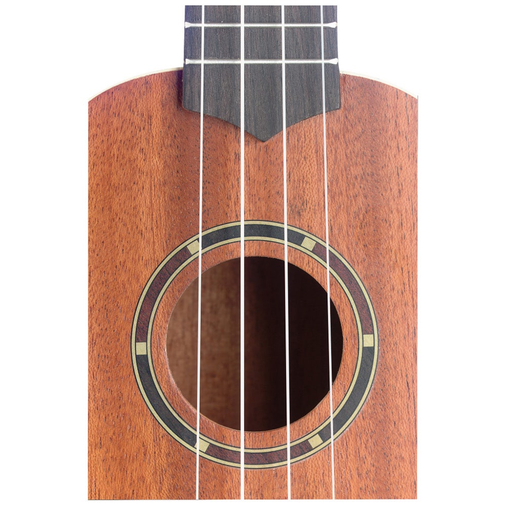 Stagg UC-30 Traditional Concert Uke Ukulele w/ Gig Bag, Sapele Top