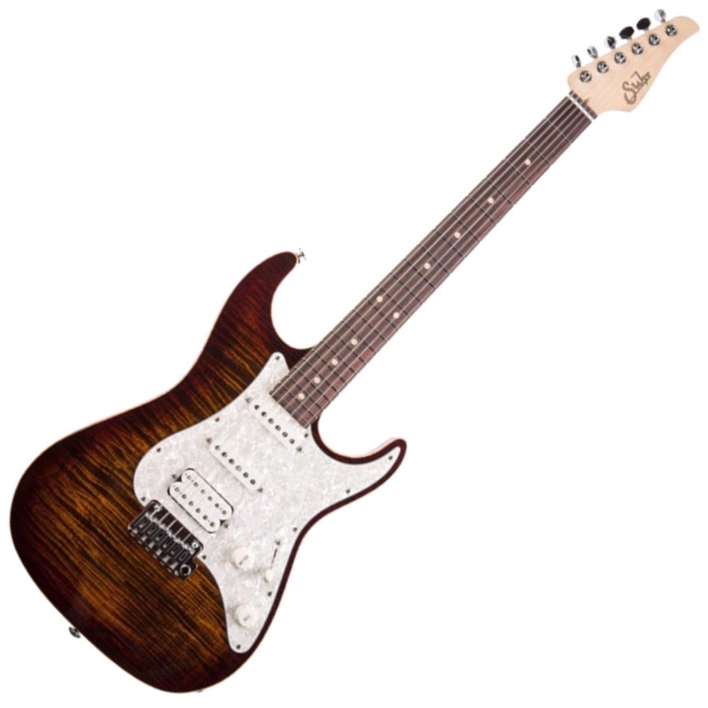 Suhr Standard Pro Electric Guitar Bengal Burst Finish with Hard Case