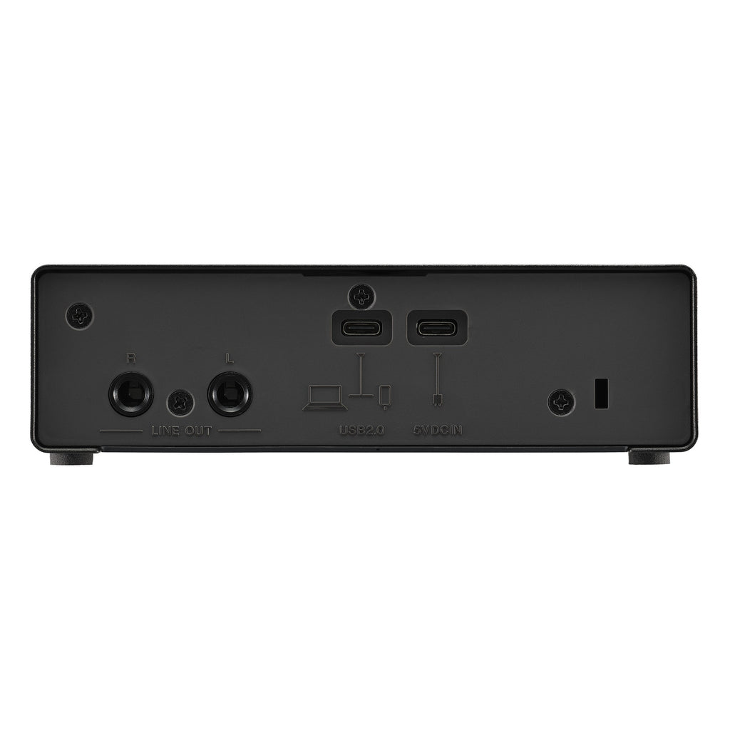 Steinberg IXO22 B 2-In / 2-Out Two-Preamp USB 2.0 Type-C Audio Interface, Black