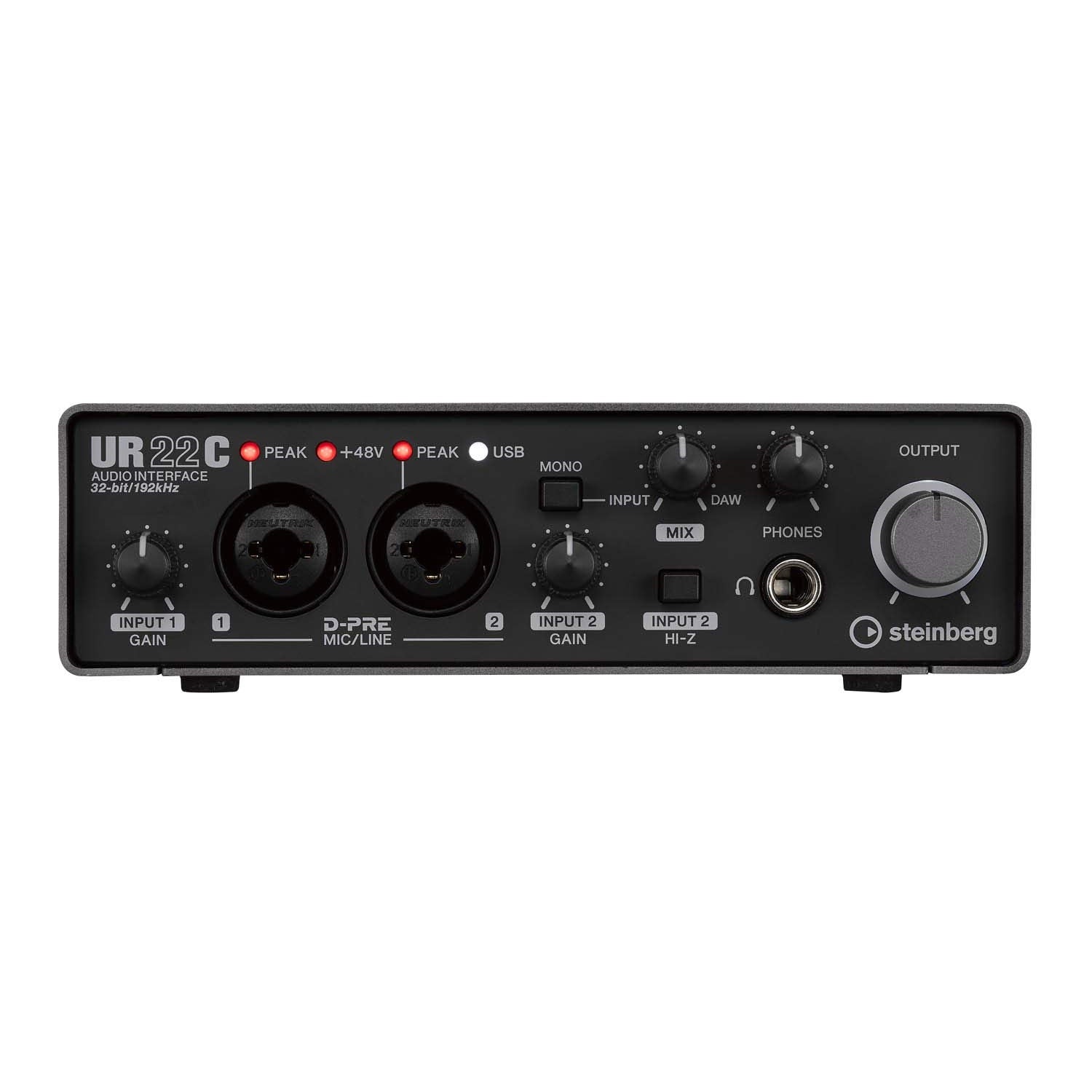 Steinberg UR22C 2x2 USB 3.0 Audio Recording Interface, 32-bit / 192kHz
