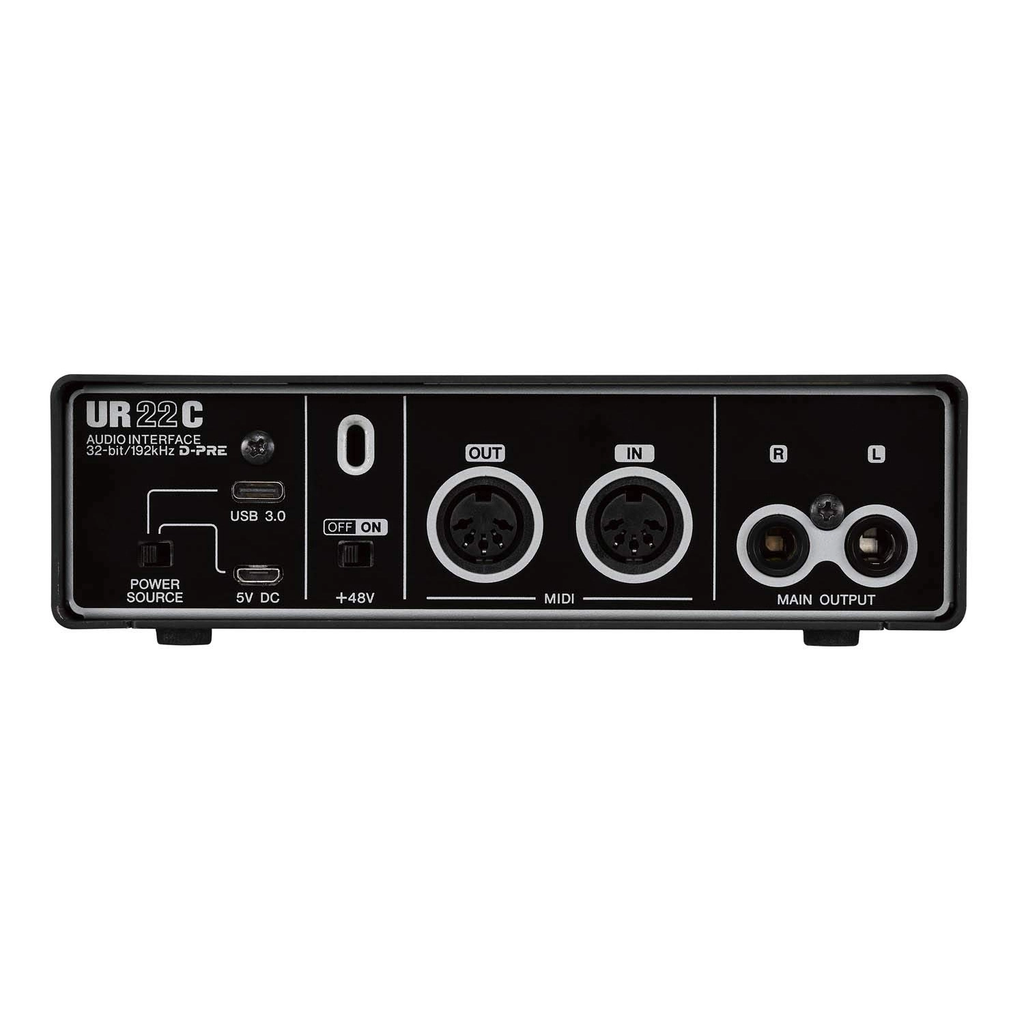 Steinberg UR22C 2x2 USB 3.0 Audio Recording Interface, 32-bit / 192kHz (B-STOCK)