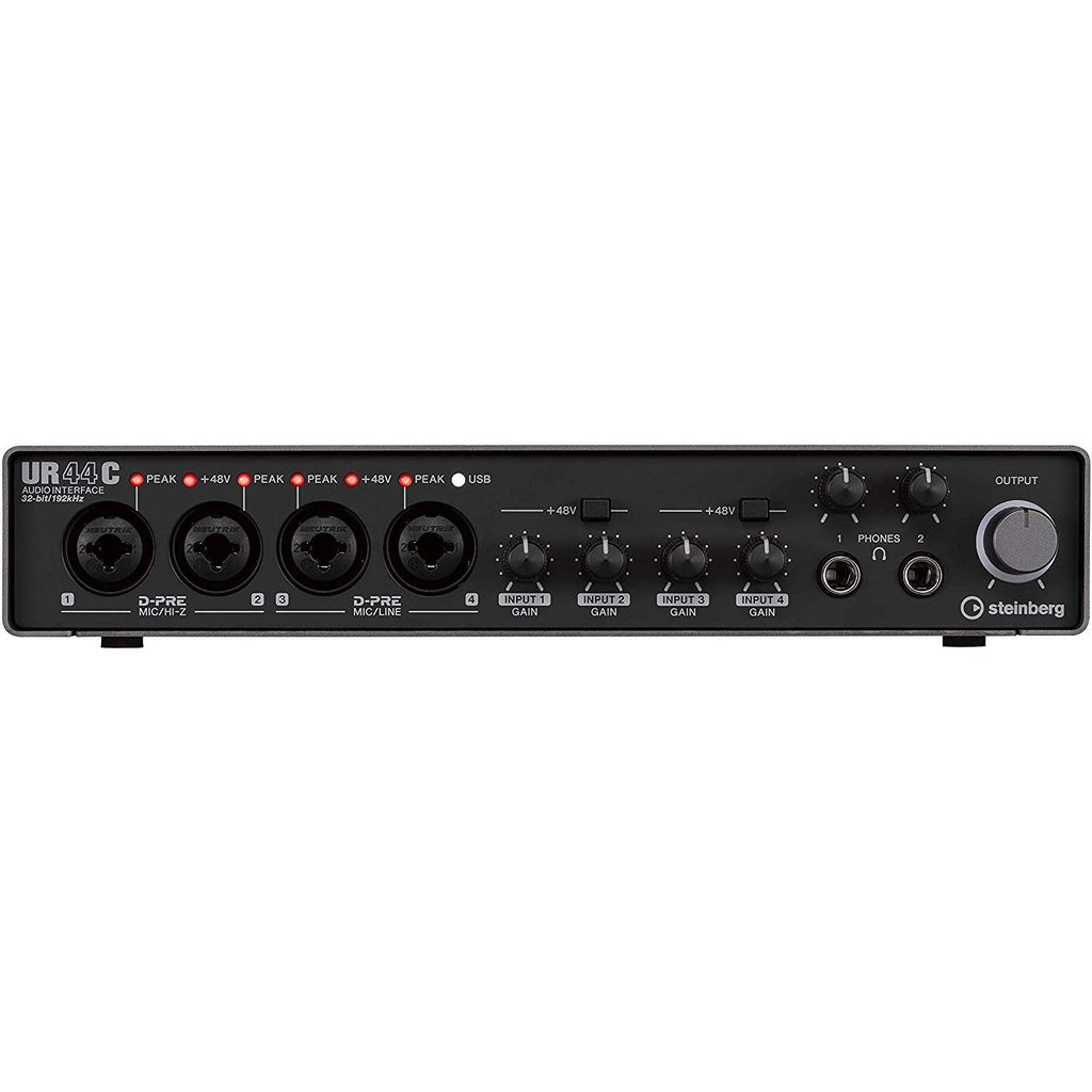 Steinberg UR44C 6x4 USB 3.0 Audio Recording Interface, 32-bit / 192kHz (B-STOCK)