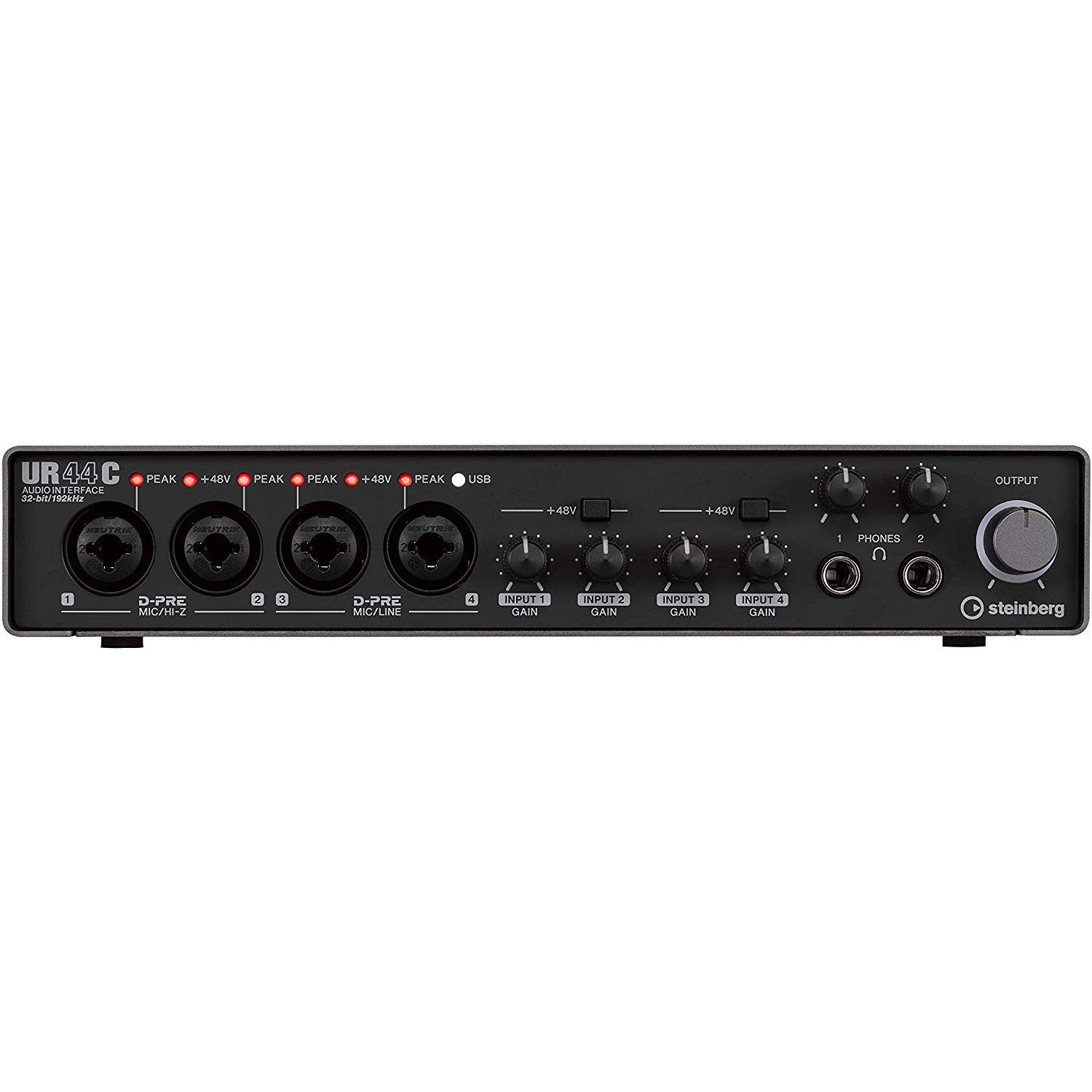 Steinberg UR44C 6x4 USB 3.0 Audio Recording Interface, 32-bit / 192kHz (B-STOCK)