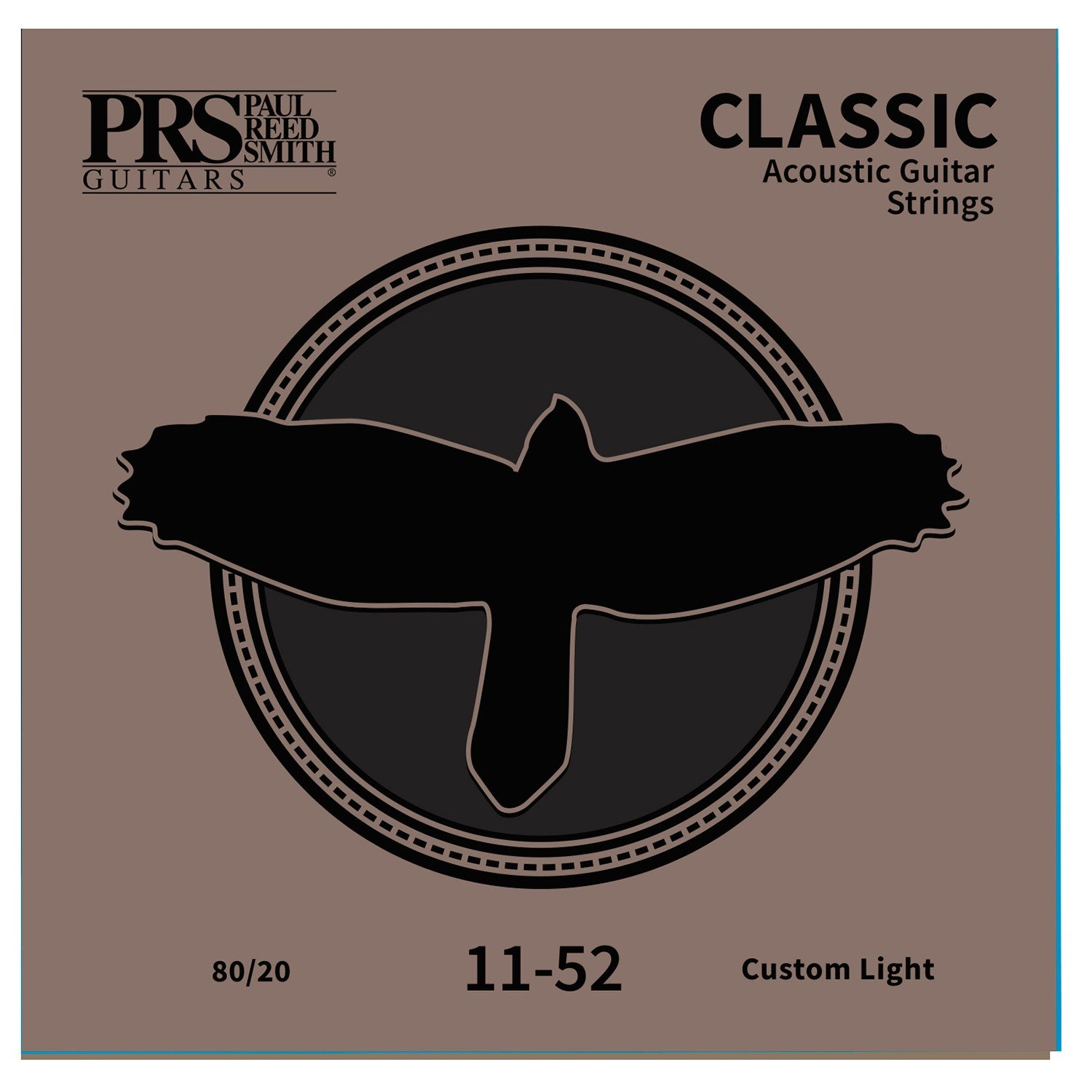 PRS Paul Reed Smith Classic Acoustic Guitar Strings 80/20 Bronze, Custom Light 11-52