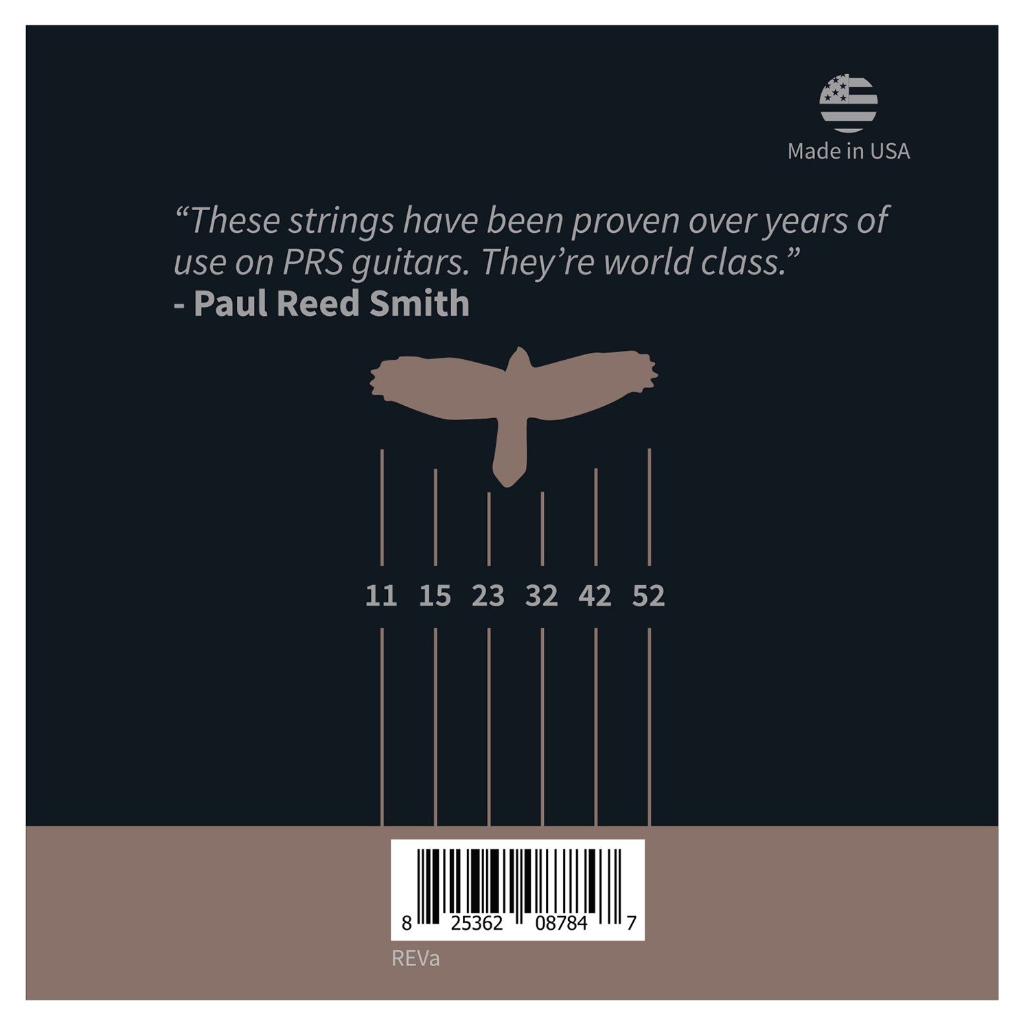 PRS Paul Reed Smith Classic Acoustic Guitar Strings 80/20 Bronze, Custom Light 11-52