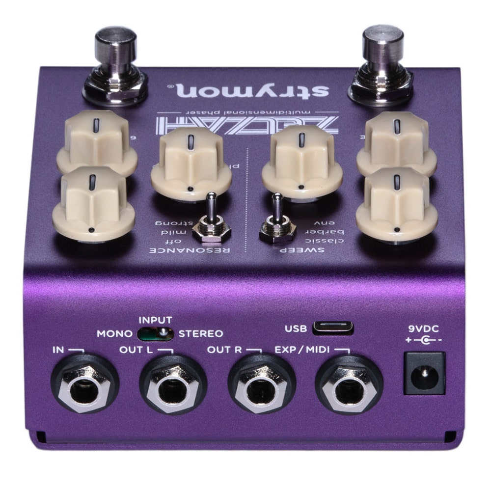 Strymon Zelzah Multidimensional Phaser / Modulation Stereo Guitar Effects Pedal