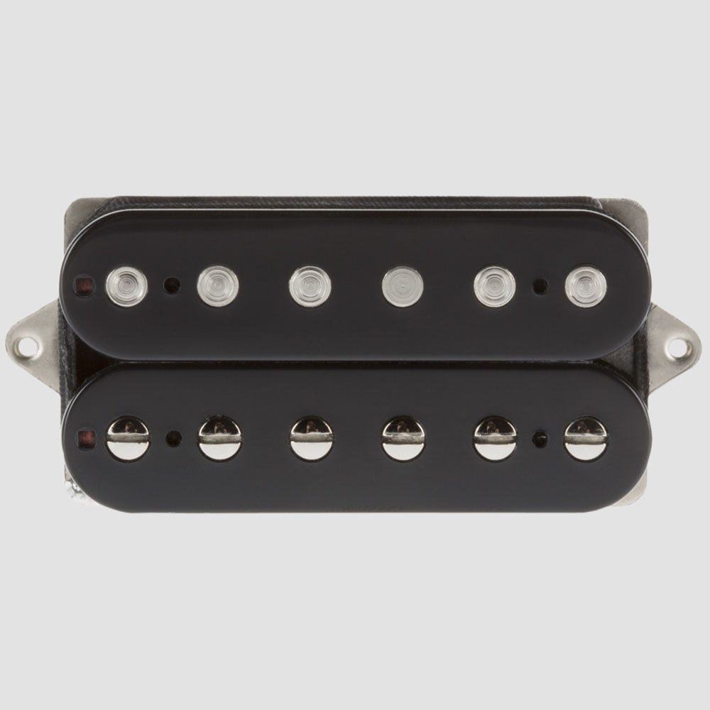 SUHR ALDRICH, SINGLE SCREW HOT HUMBUCKER PICKUP, BRIDGE, 53MM, BLACK