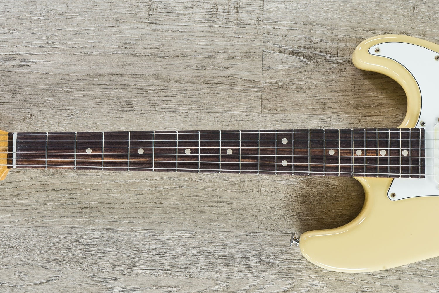 Suhr Classic S Antique SSS Electric Guitar, Indian Rosewood Fingerboard, SSCII, Deluxe Gig Bag - Vintage Yellow