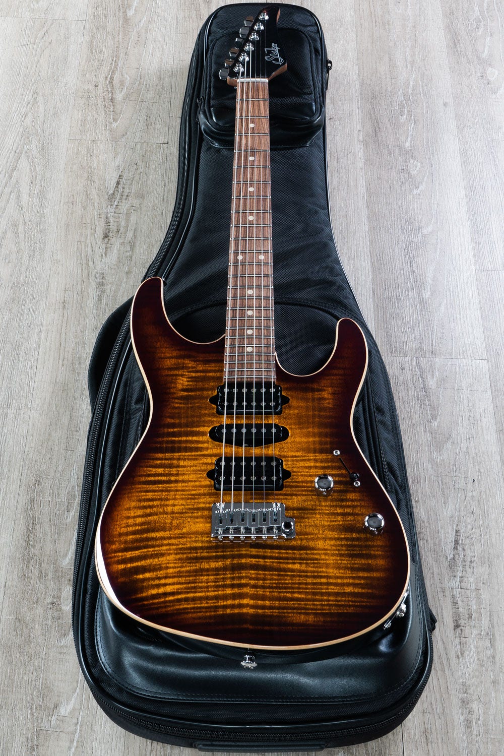 Suhr Modern Plus Electric Guitar, HSH. Pau Ferro Fretboard- Bengal Burst
