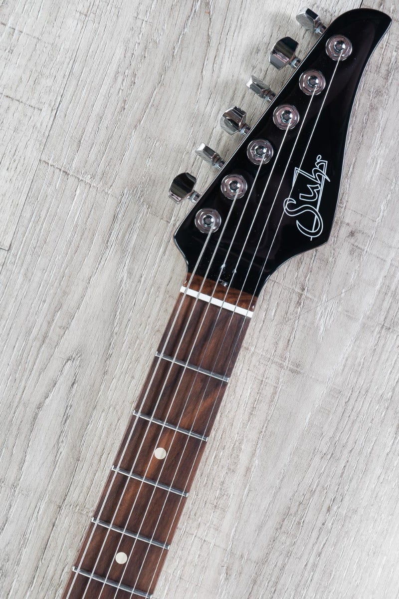 Suhr Modern Plus Electric Guitar, HSH. Pau Ferro Fingerboard, Chili Pepper Red