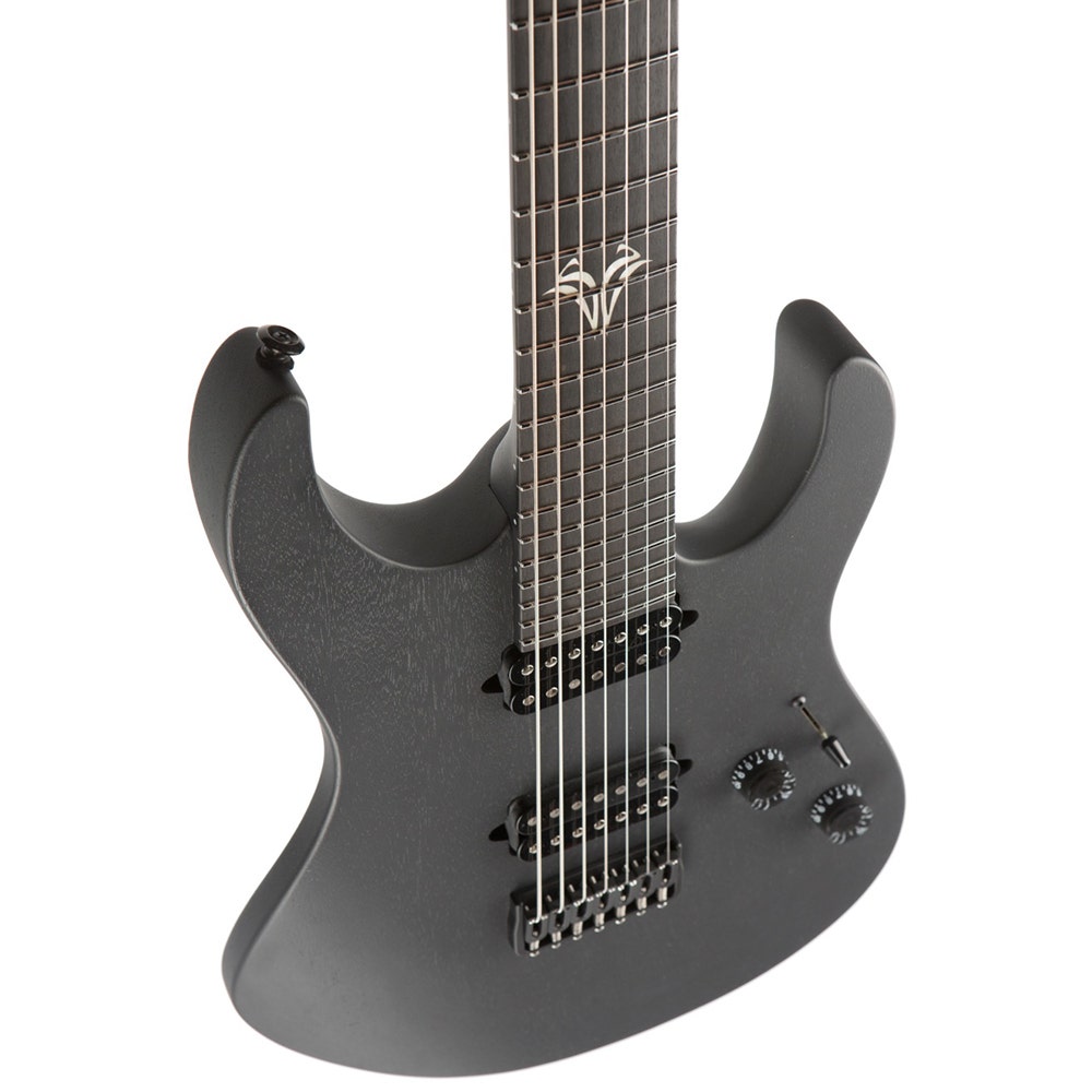 Suhr Modern 7 Satin 7-String Electric Guitar - Black Satin