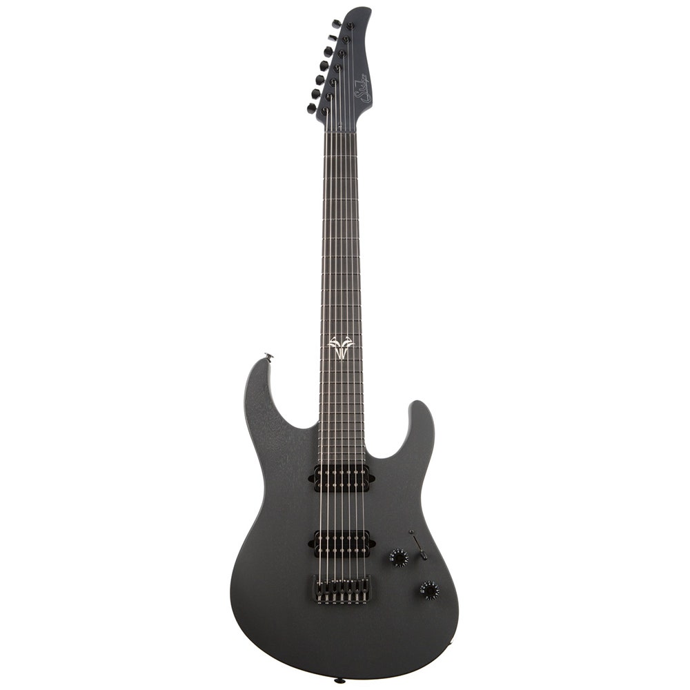 Suhr Modern 7 Satin 7-String Electric Guitar - Black Satin