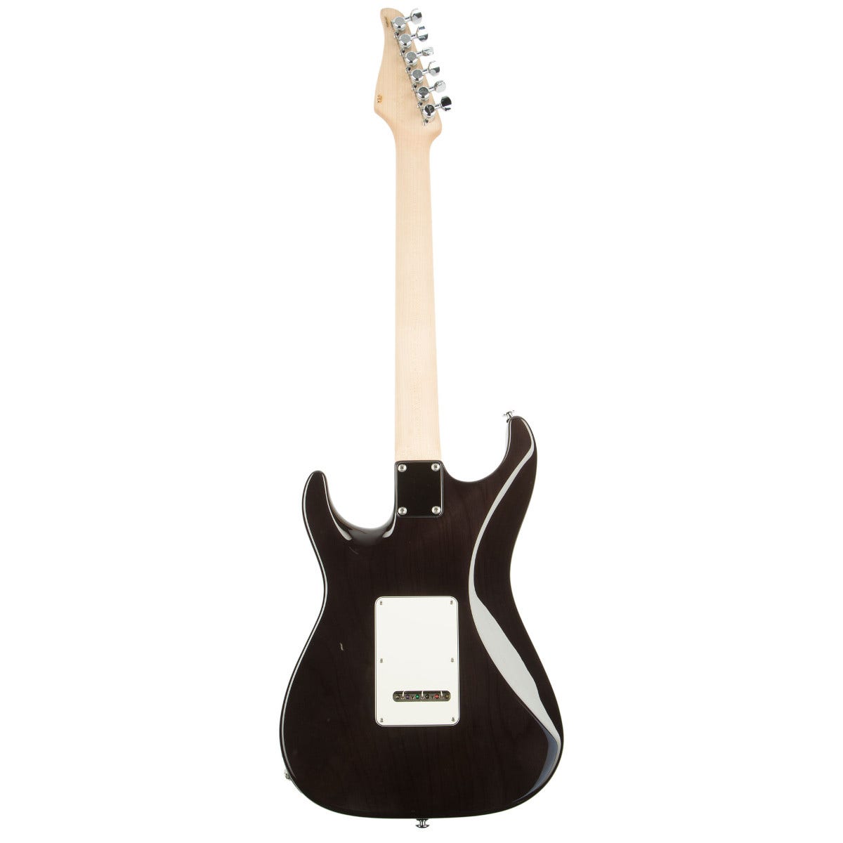 Suhr Pro Series S2 Electric Guitar, Swamp Ash Body, Maple Fingerboard - Trans Black