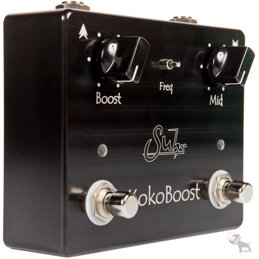 Suhr Koko Electric Guitar or Bass Boost Pedal with Selectable Midrange