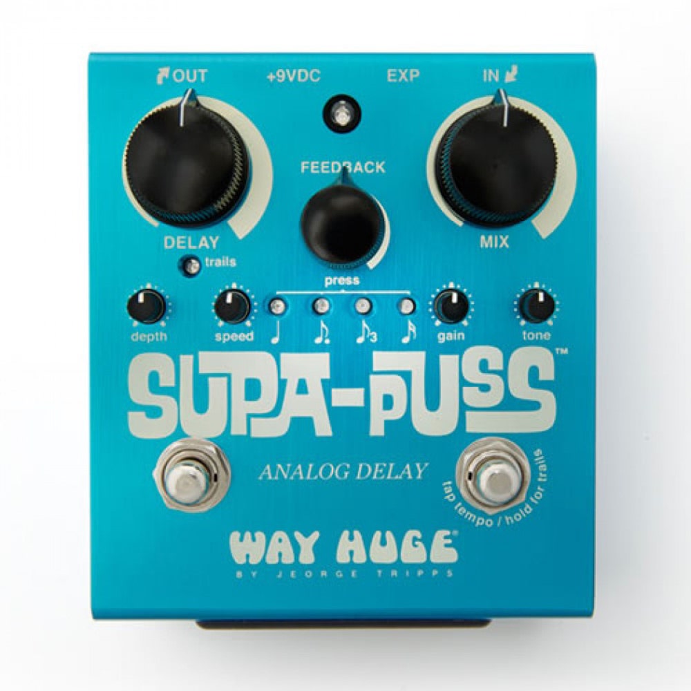 Way Huge Supa-Puss Analog Delay Guitar Effects Pedal