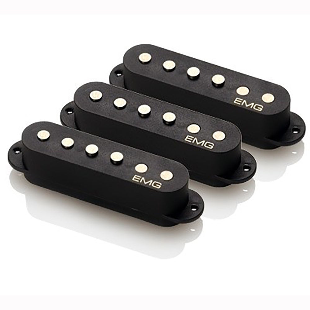 EMG SV Strat Replacement Humbucker Pickup Set - Black