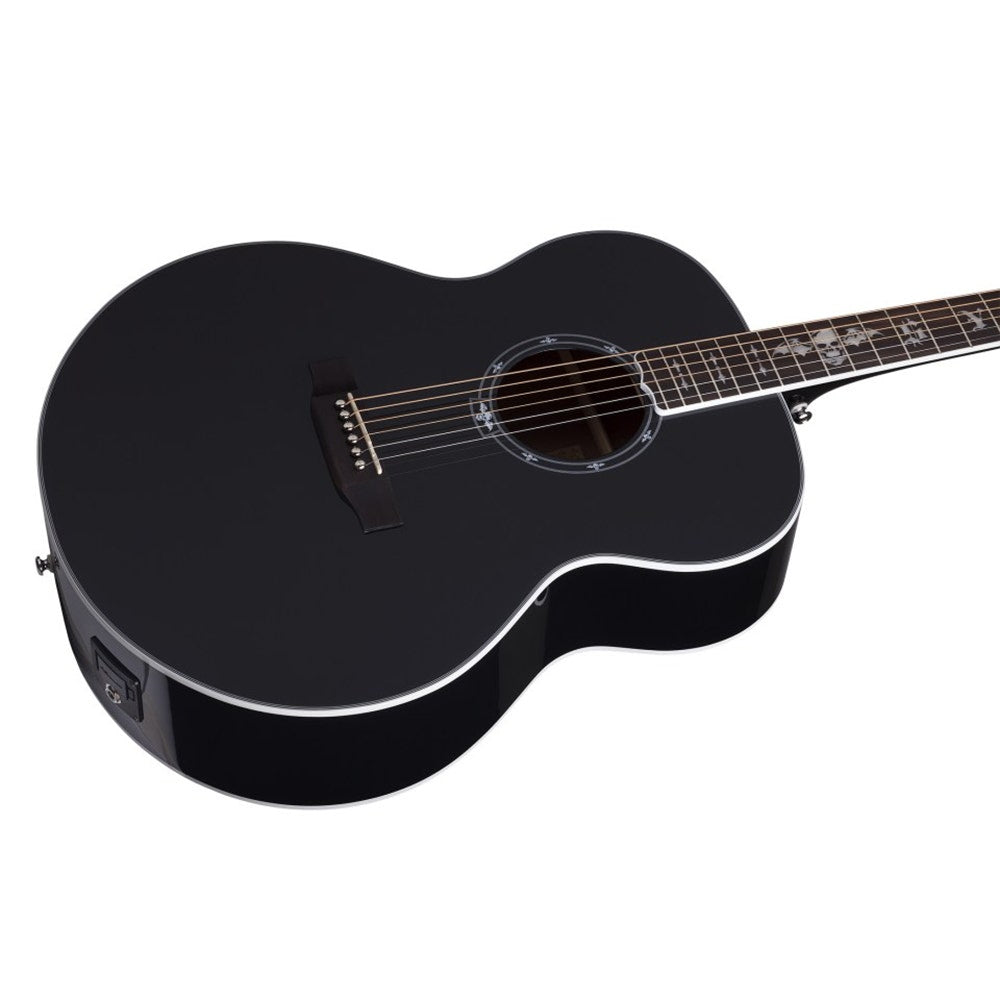 Schecter SYN J Synyster Gates Signature Acoustic Guitar - Gloss Black