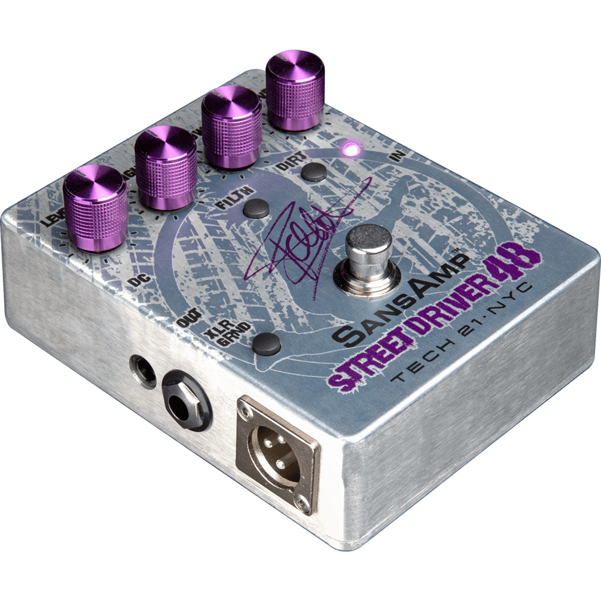 Tech 21 SansAmp Street Driver 48 Frank Bello Signature Bass Preamp / DI Effect Pedal