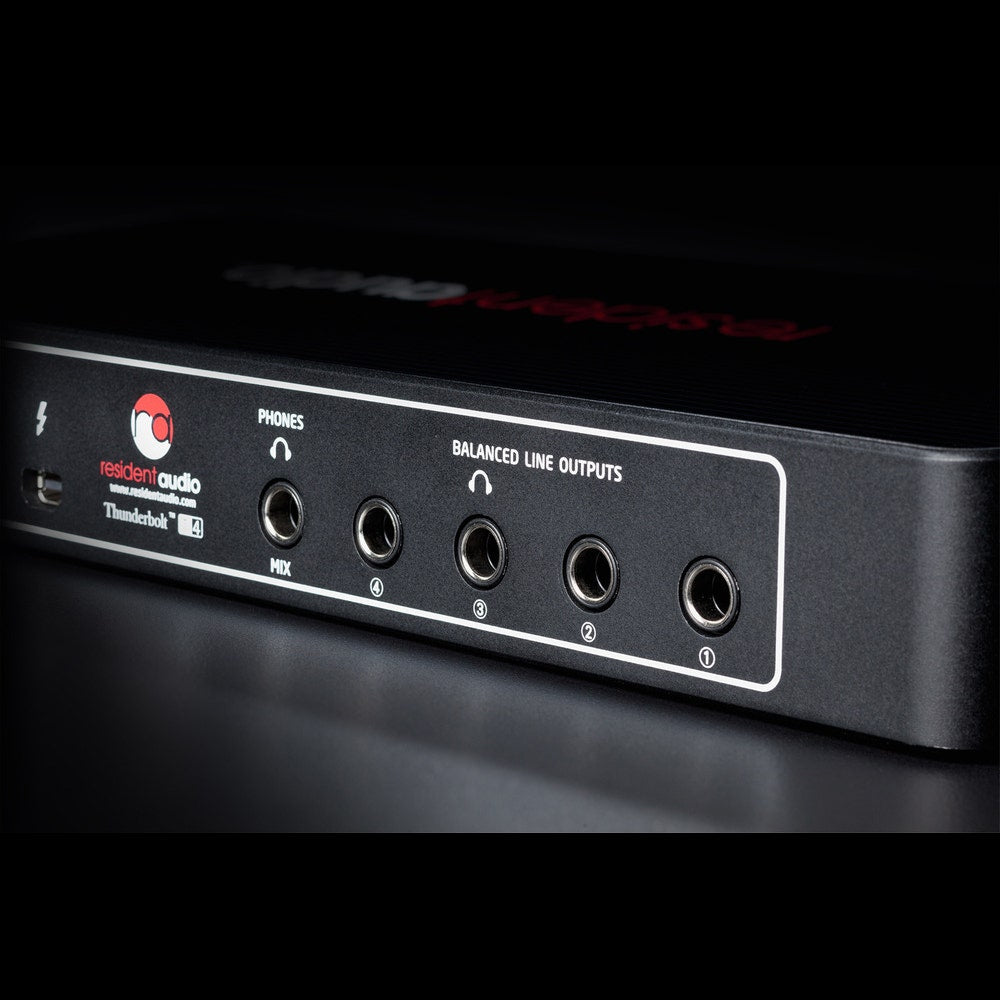 Resident Audio T4 4-Channel Thunderbolt Audio Interface 24-Bit 96-kHz (B-STOCK)