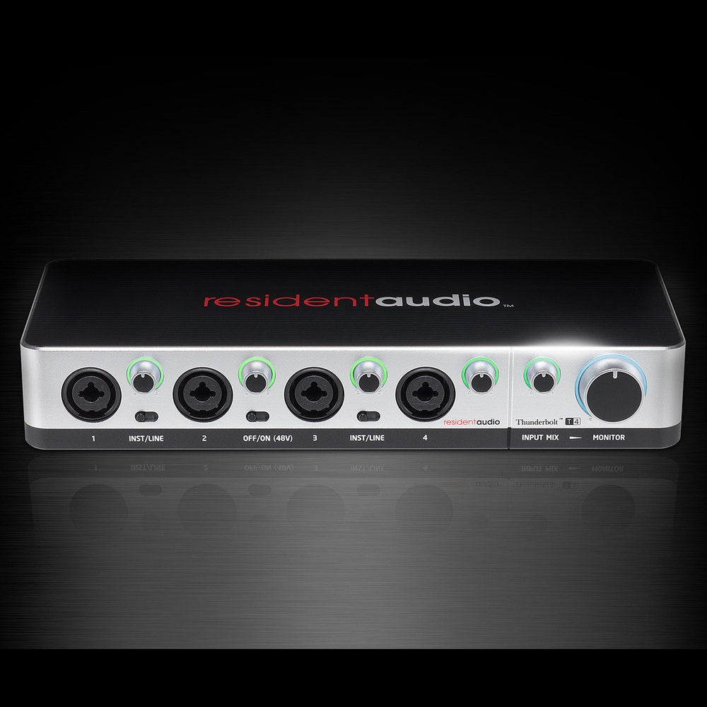 Resident Audio T4 4-Channel Thunderbolt Audio Interface 24-Bit 96-kHz (B-STOCK)