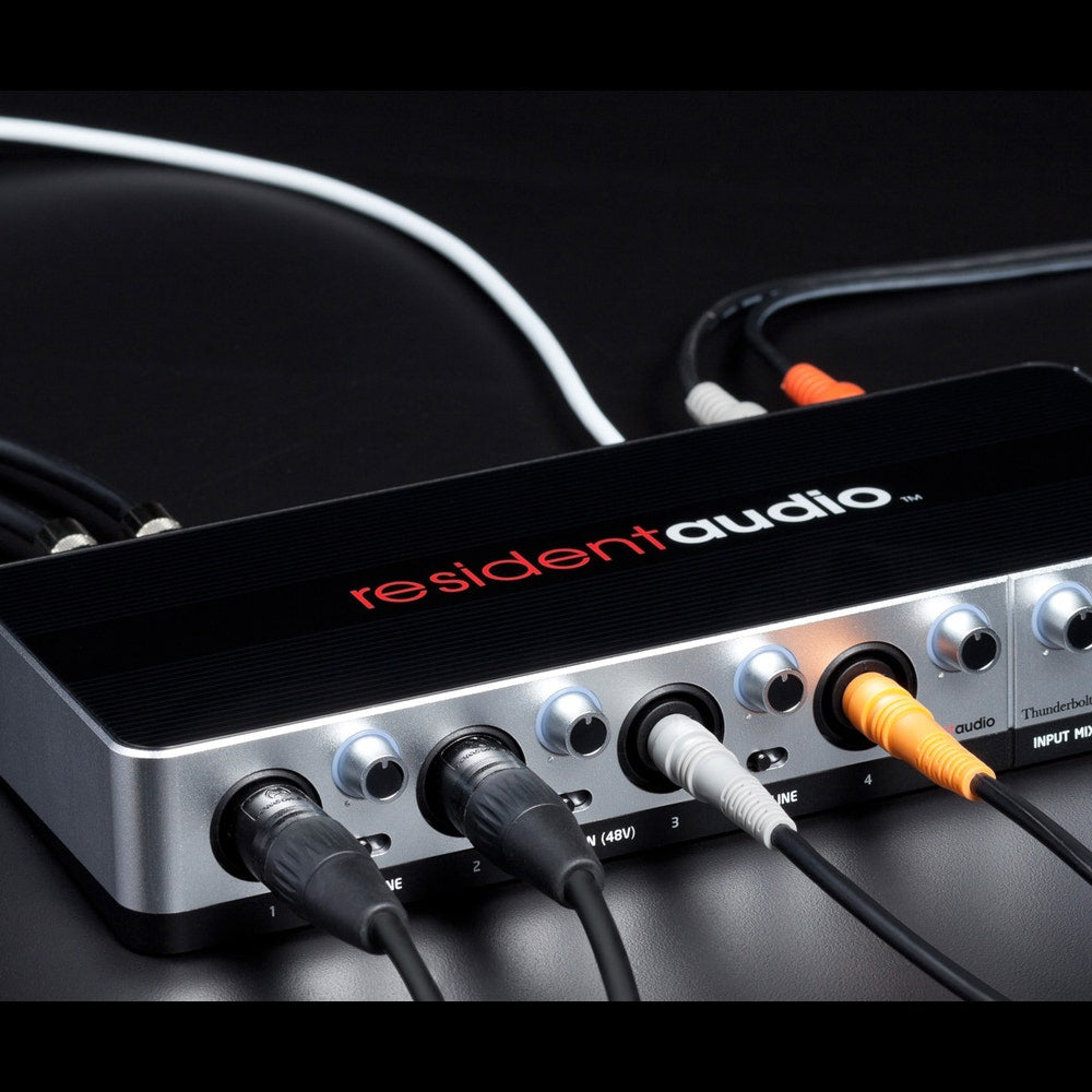 Resident Audio T4 4-Channel Thunderbolt Audio Interface 24-Bit 96-kHz (B-STOCK)