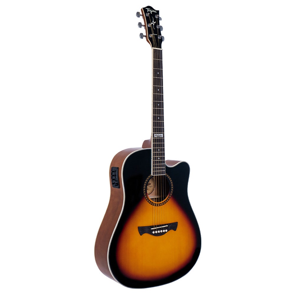 Tagima Guitars Kansas T-EQ Acoustic Electric Guitar, Sunburst