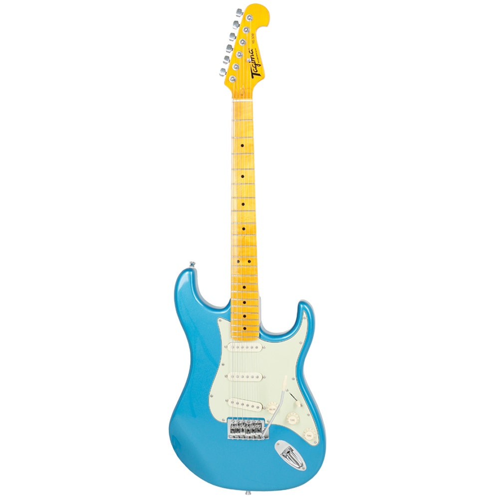 Tagima TG-530 Electric Guitar w/ Tremolo System, SSS Pickups, Lake Placid Blue (B-STOCK)