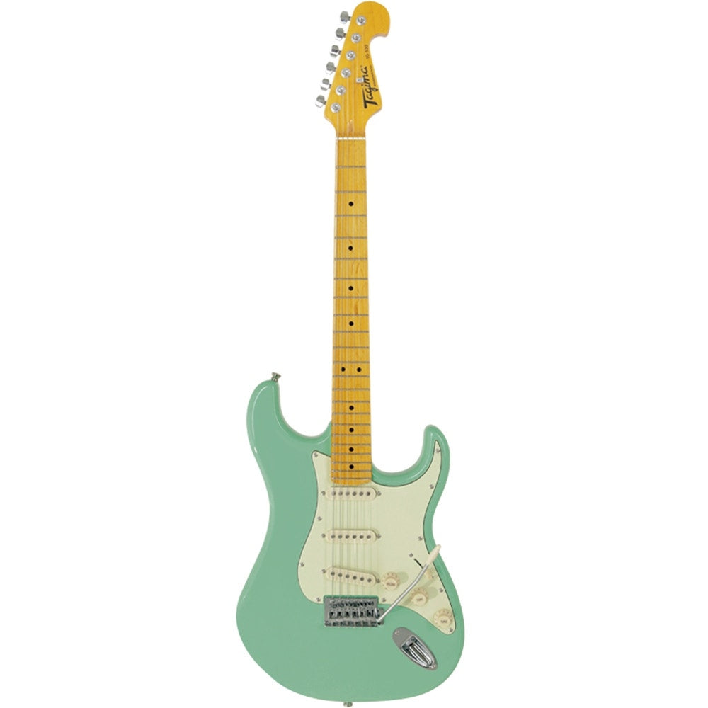 Tagima TG-530 Electric Guitar w/ Tremolo System, SSS Pickups, Surf Green (B-STOCK)