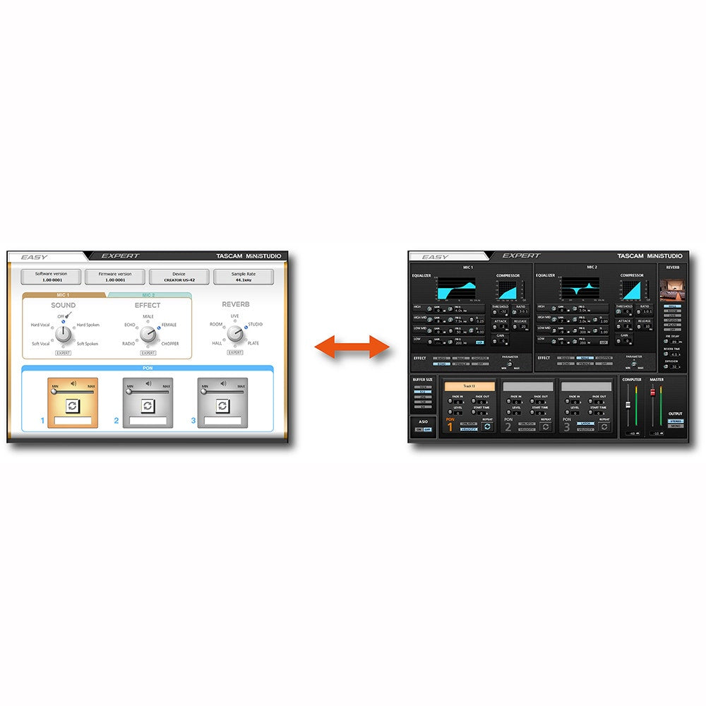 Tascam US-32 MiNiSTUDIO Personal Audio Interface (Open Box)