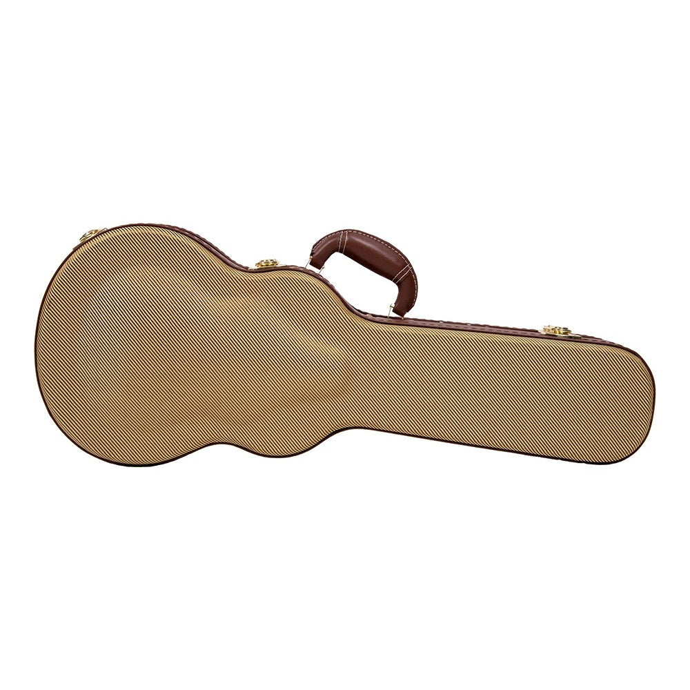 Kala Music Tweed Archtop Ukulele Hardcase for Tenor Ukulele