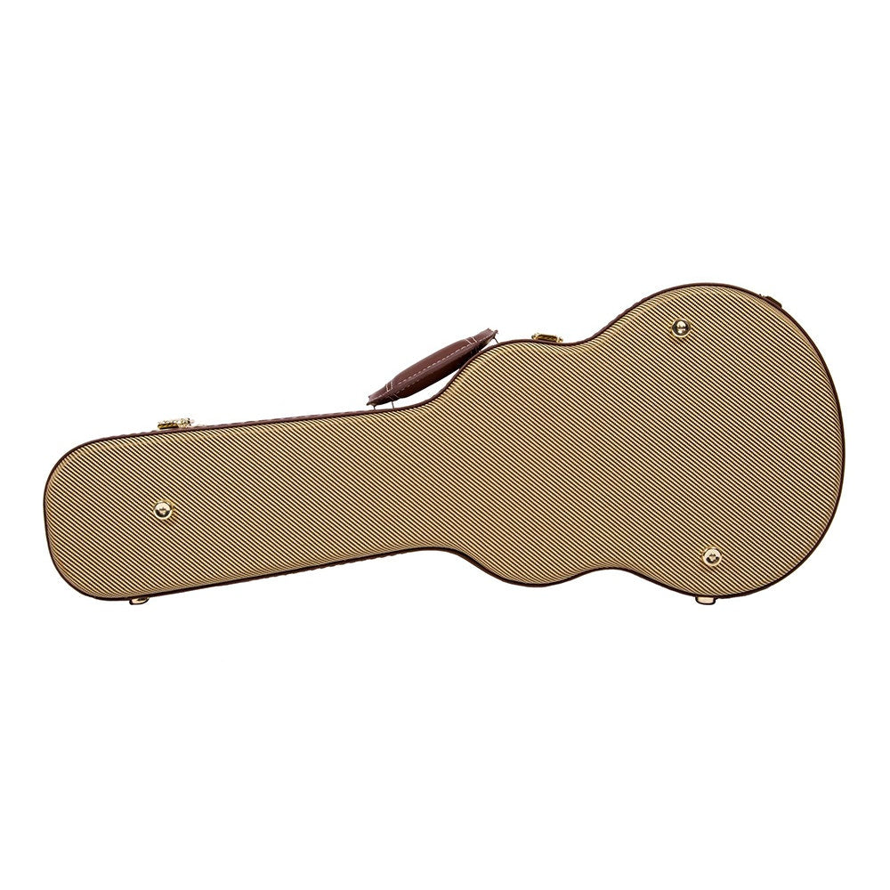 Kala Music Tweed Archtop Ukulele Hardcase for Tenor Ukulele
