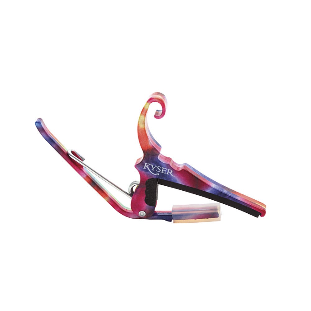 Kyser KG6TDA Quick Change Guitar Capo in Tie-Dye Finish