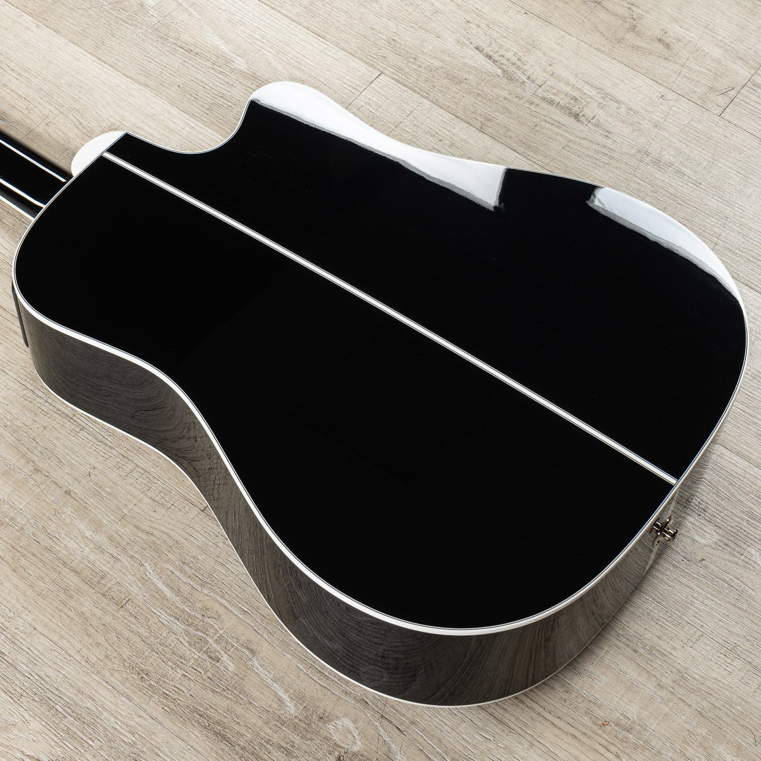Takamine EF381SC 12-String Dreadnought Left-Handed Acoustic-Electric Guitar with Hard Case, Black (B-STOCK)