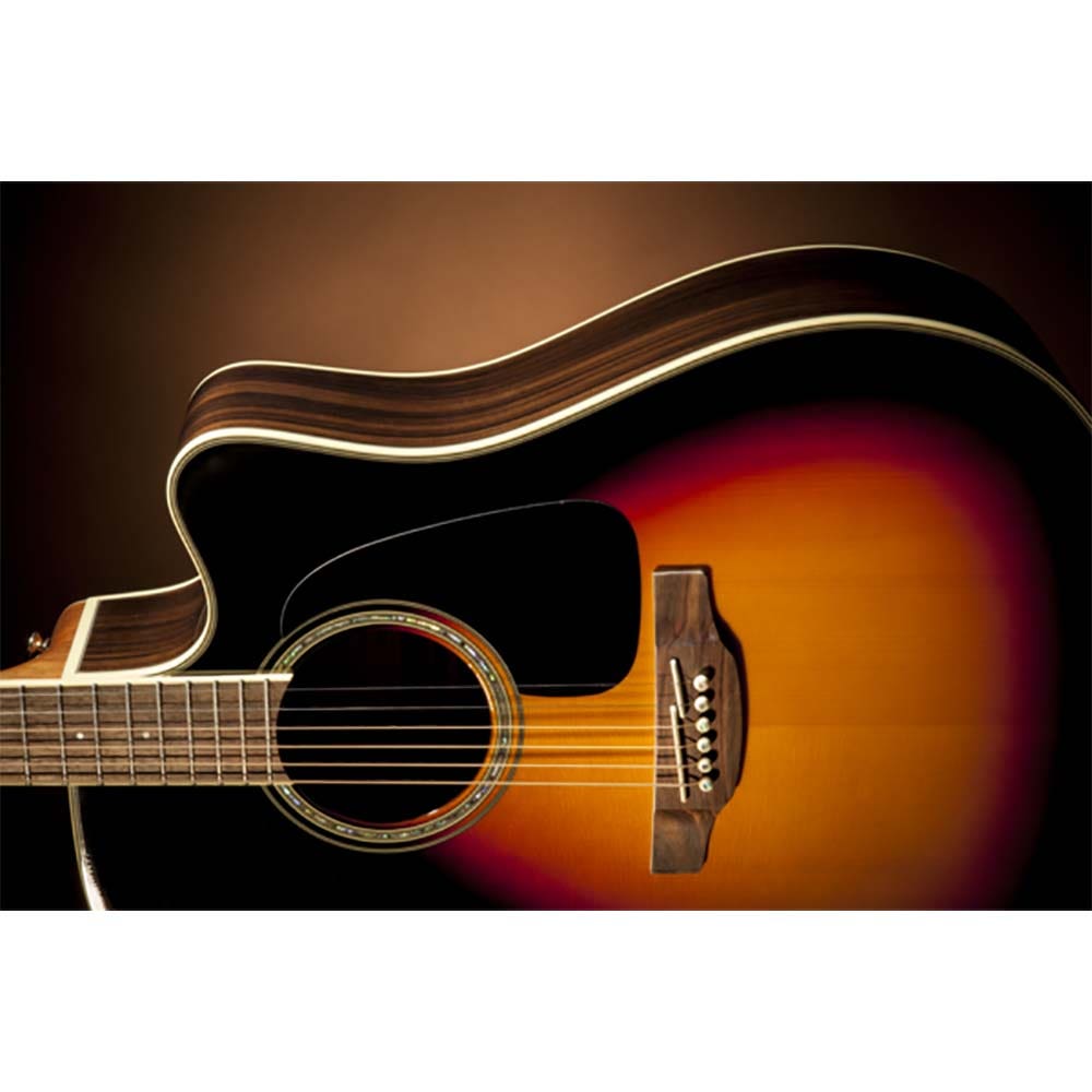 Takamine GD51CE-BSB Dreadnought Cutaway Acoustic-Electric Guitar, Sunburst