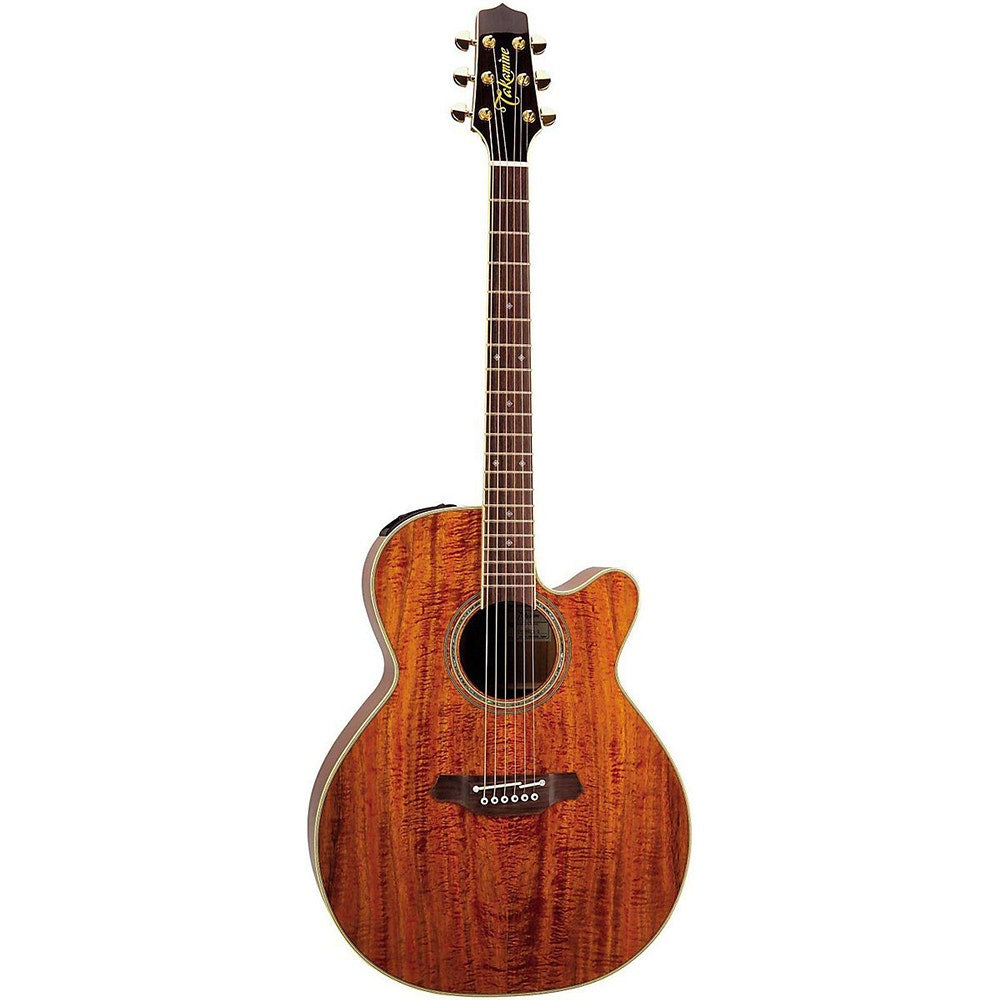 Takamine EF508KC NEX Legacy Figured Koa Acoustic-Electric Guitar with Hard Case (B-STOCK)