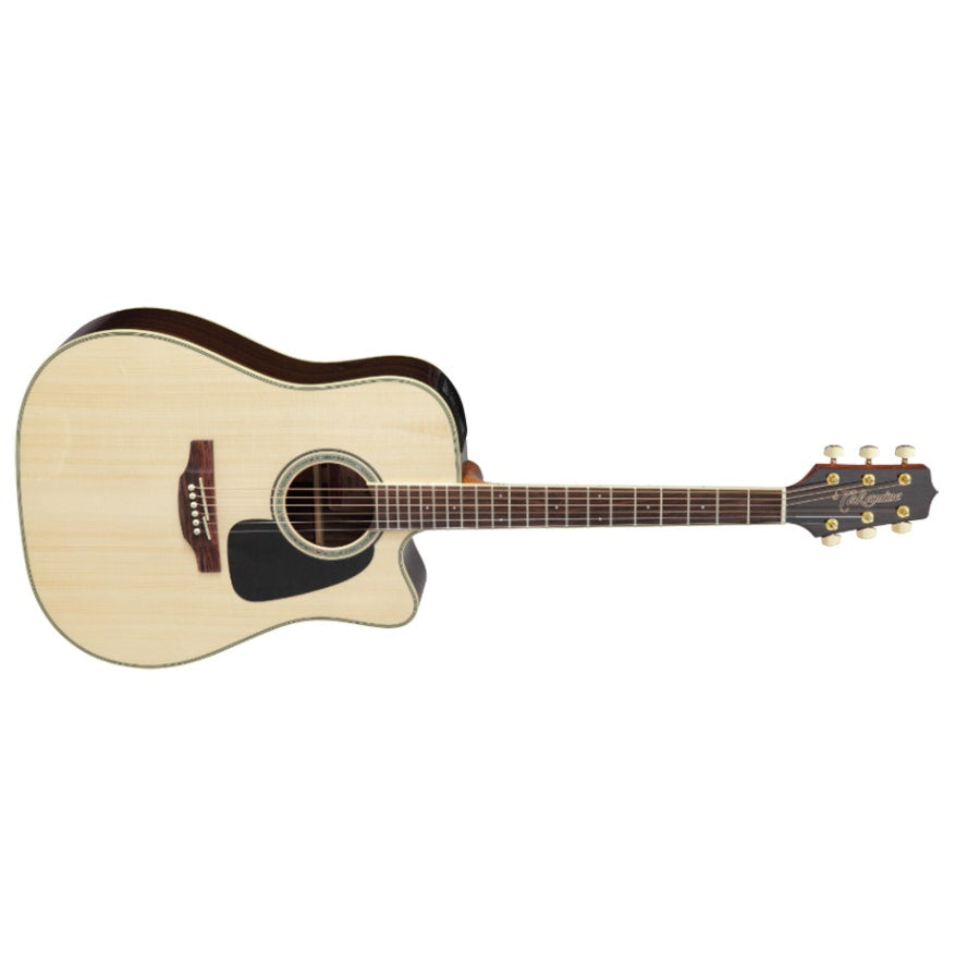 Takamine GD51CE-NAT Acoustic Electric Guitar, Solid Spruce Top, Black Walnut Back & Sides
