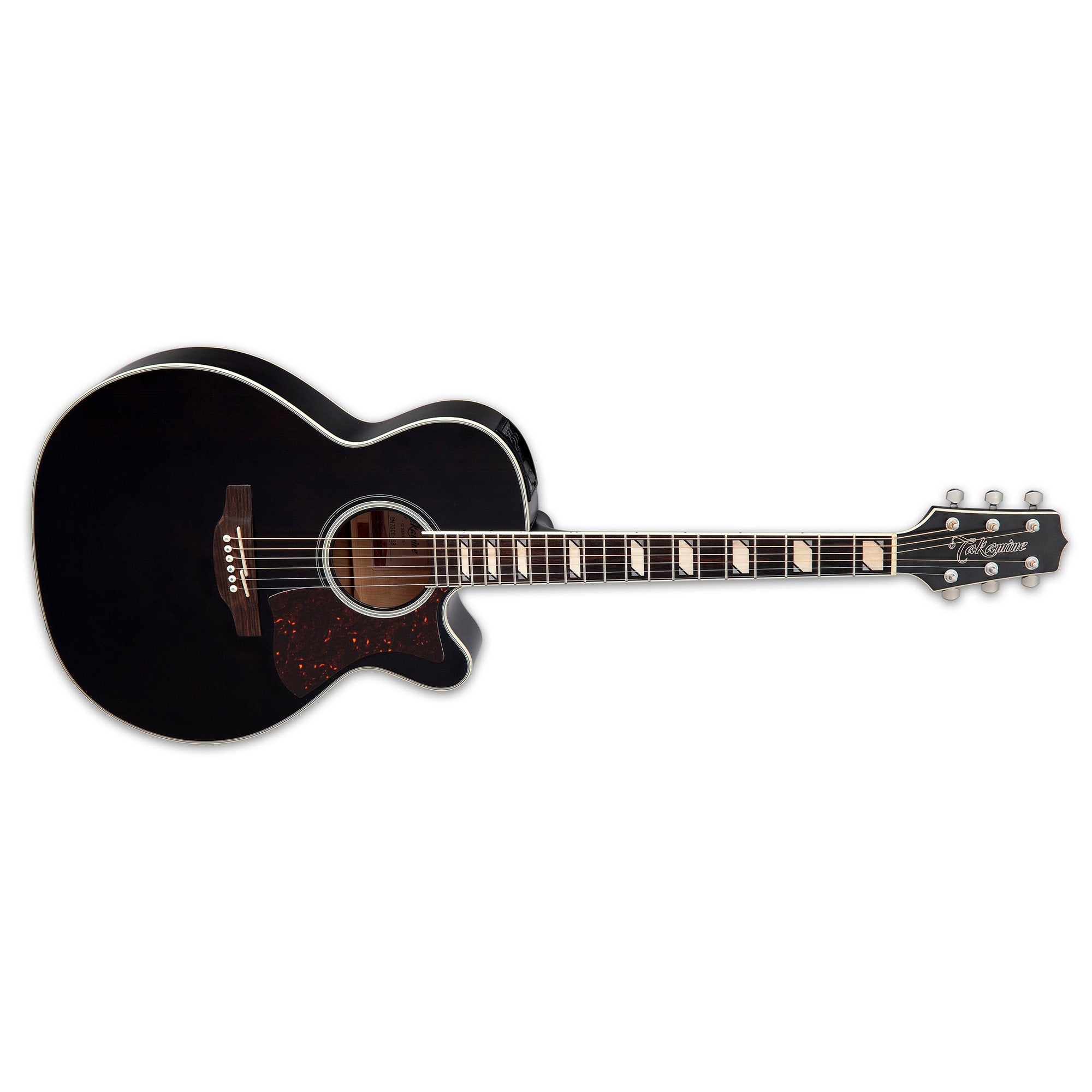 Takamine GN73CE SB NEX Cutaway Acoustic-Electric Guitar, Solid Spruce Top, Satin Black