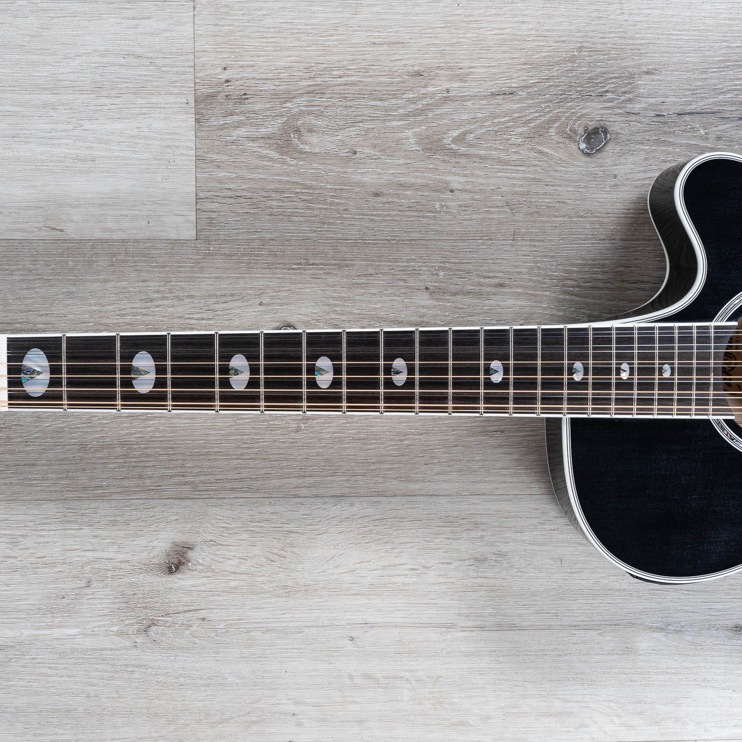 Takamine TSP158C-12 SBL Acoustic Electric 12-String Guitar, Black (B-STOCK)