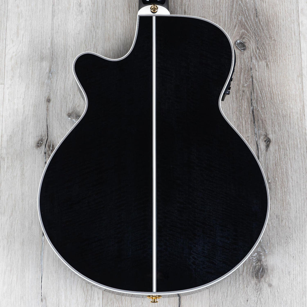 Takamine TSP158C-12 SBL Acoustic Electric 12-String Guitar, Black (B-STOCK)
