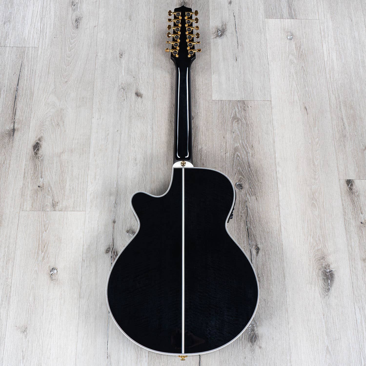 Takamine TSP158C-12 SBL Acoustic Electric 12-String Guitar, Black (B-STOCK)