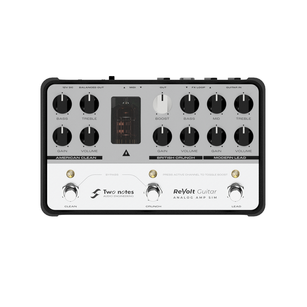 Two Notes Audio Engineering ReVolt Guitar Analog Amp Sim Effects Pedal