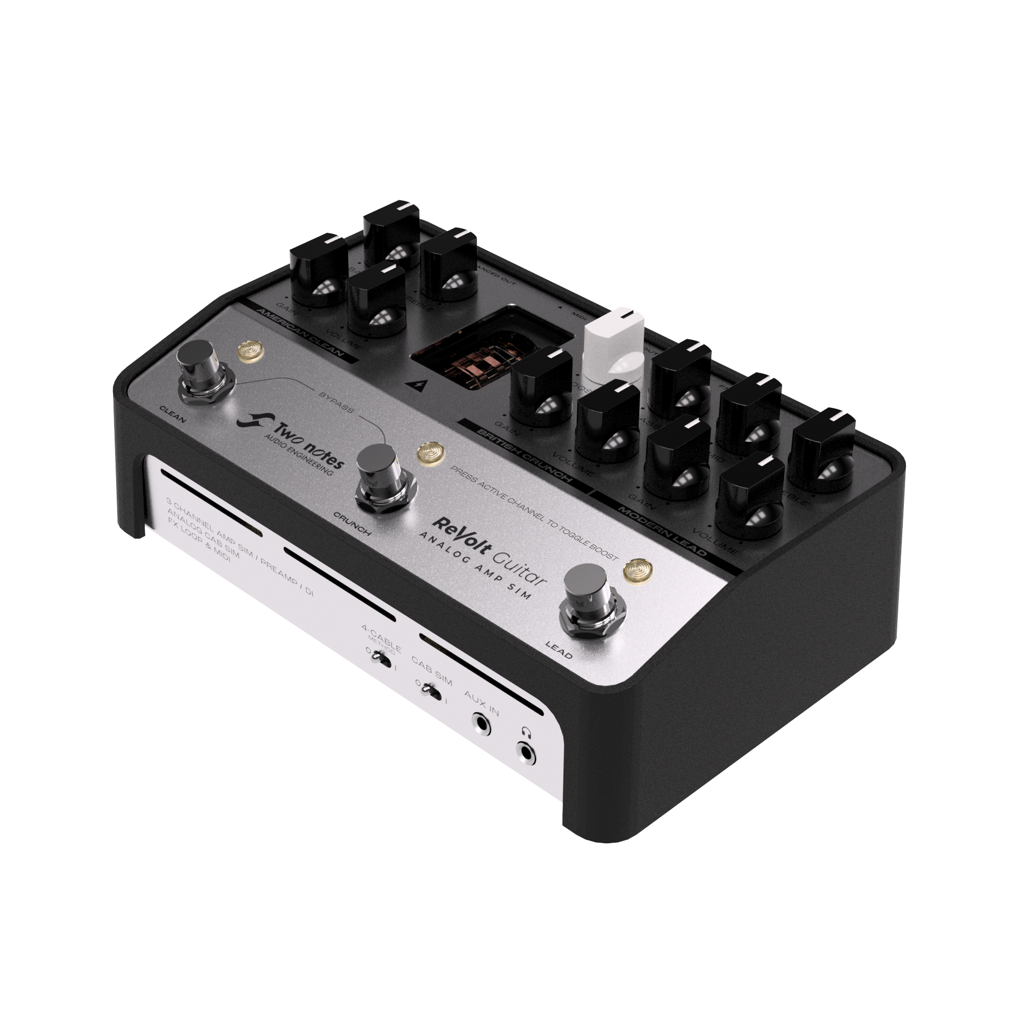 Two Notes Audio Engineering ReVolt Guitar Analog Amp Sim Effects Pedal