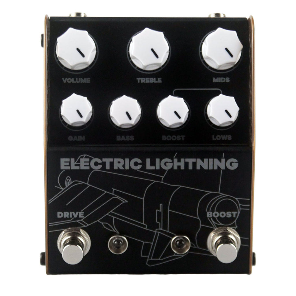 ThorpyFX Electric Lightning Chris Buck Signature Overdrive & Boost Guitar Effect Pedal