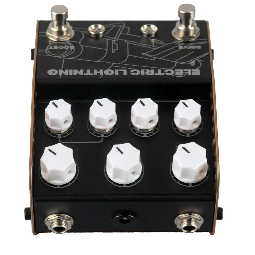 ThorpyFX Electric Lightning Chris Buck Signature Overdrive & Boost Guitar Effect Pedal