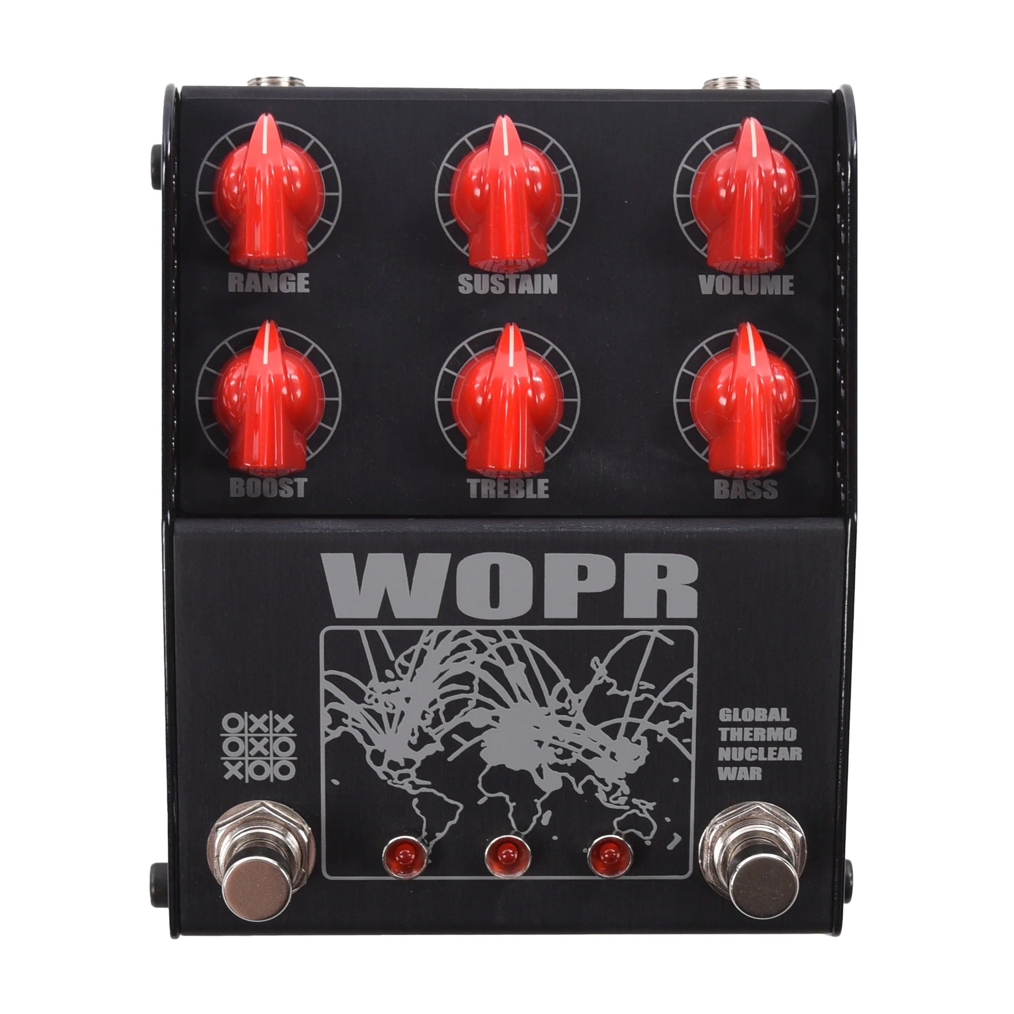 ThorpyFX The WOPR Fuzz & Boost Guitar Effect Pedal