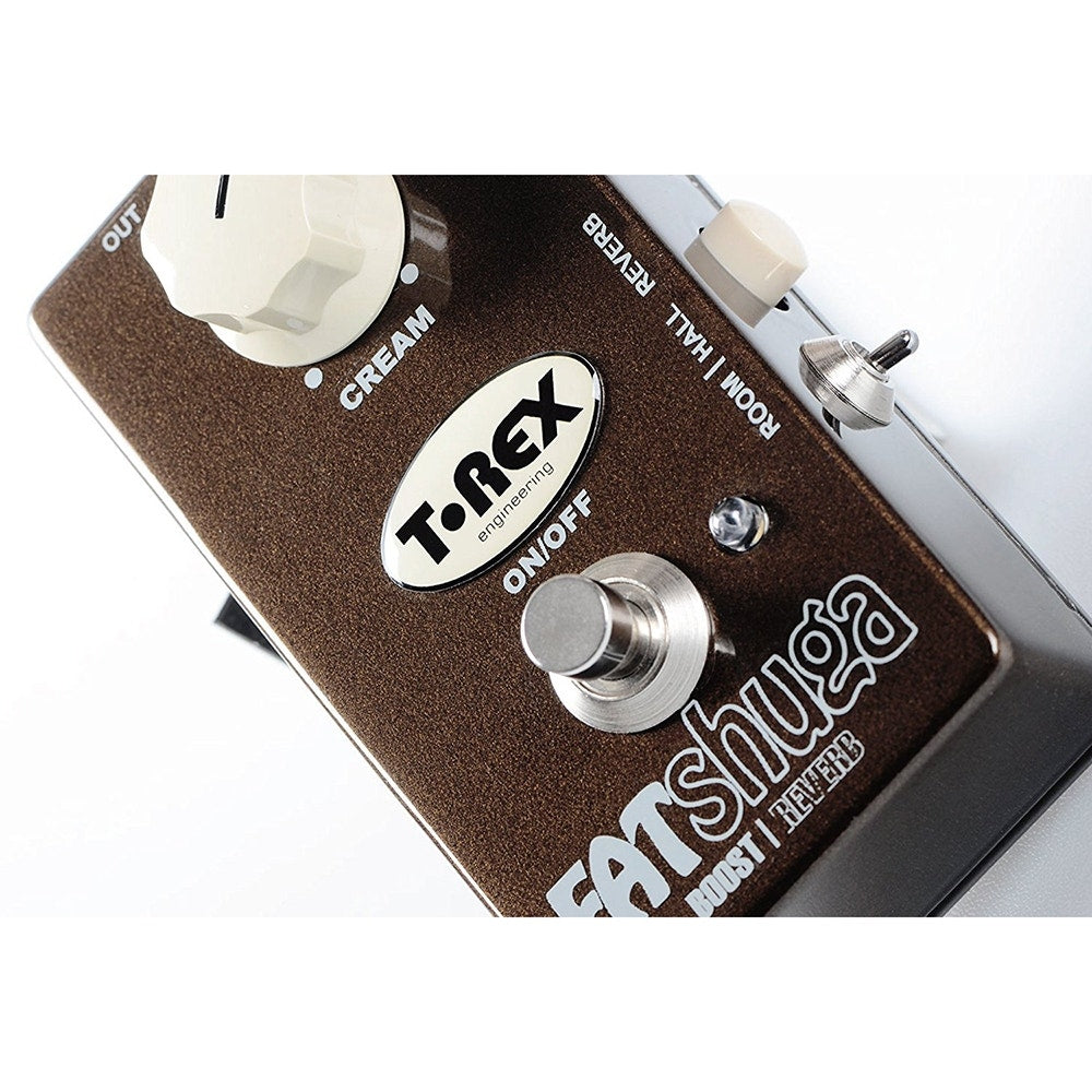 T-Rex Engineering Fat Shuga Overdrive with Reverb Guitar Effects Pedal (B-STOCK)