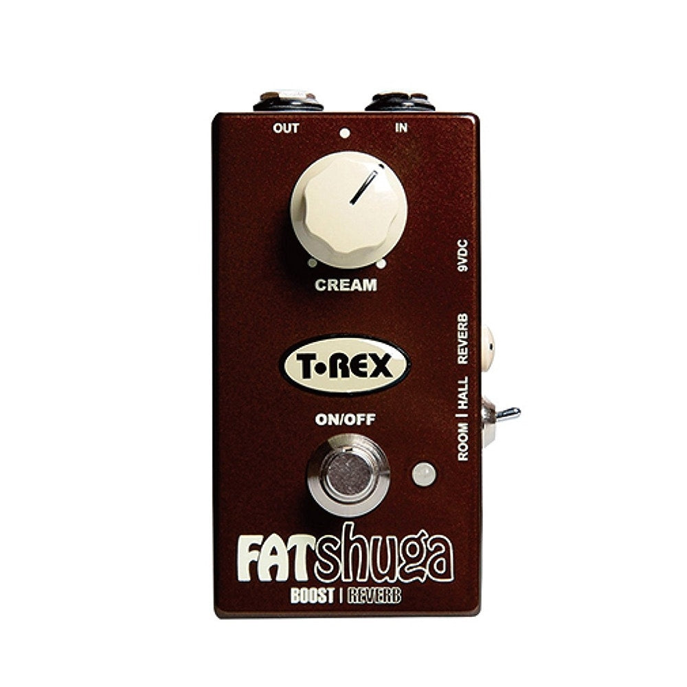 T-Rex Engineering Fat Shuga Overdrive with Reverb Guitar Effects Pedal (B-STOCK)