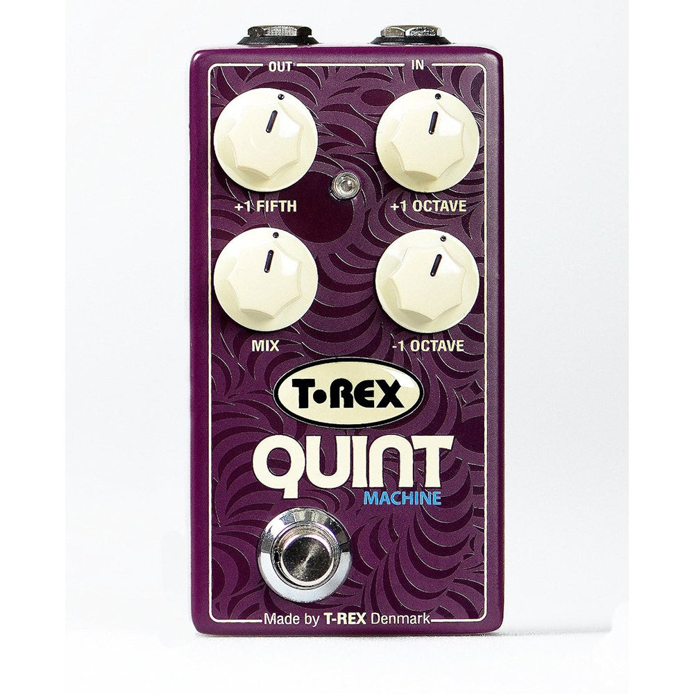 T-Rex Engineering Quint Machine Four-tone Generator Pitch Synthesizer / Octave Guitar Effects Pedal