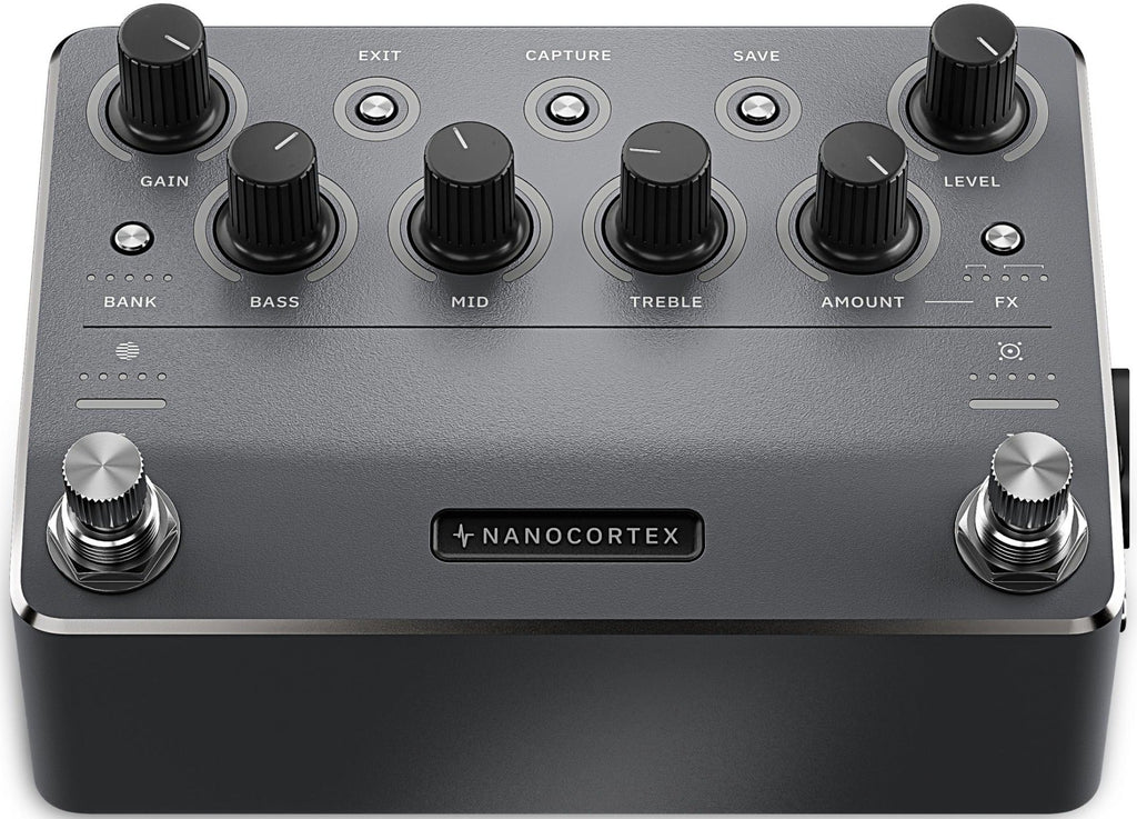 Neural DSP Nano Cortex Compact Guitar & Bass Amp / Cab / Effects Modeling Processor Pedal with Profile Capture