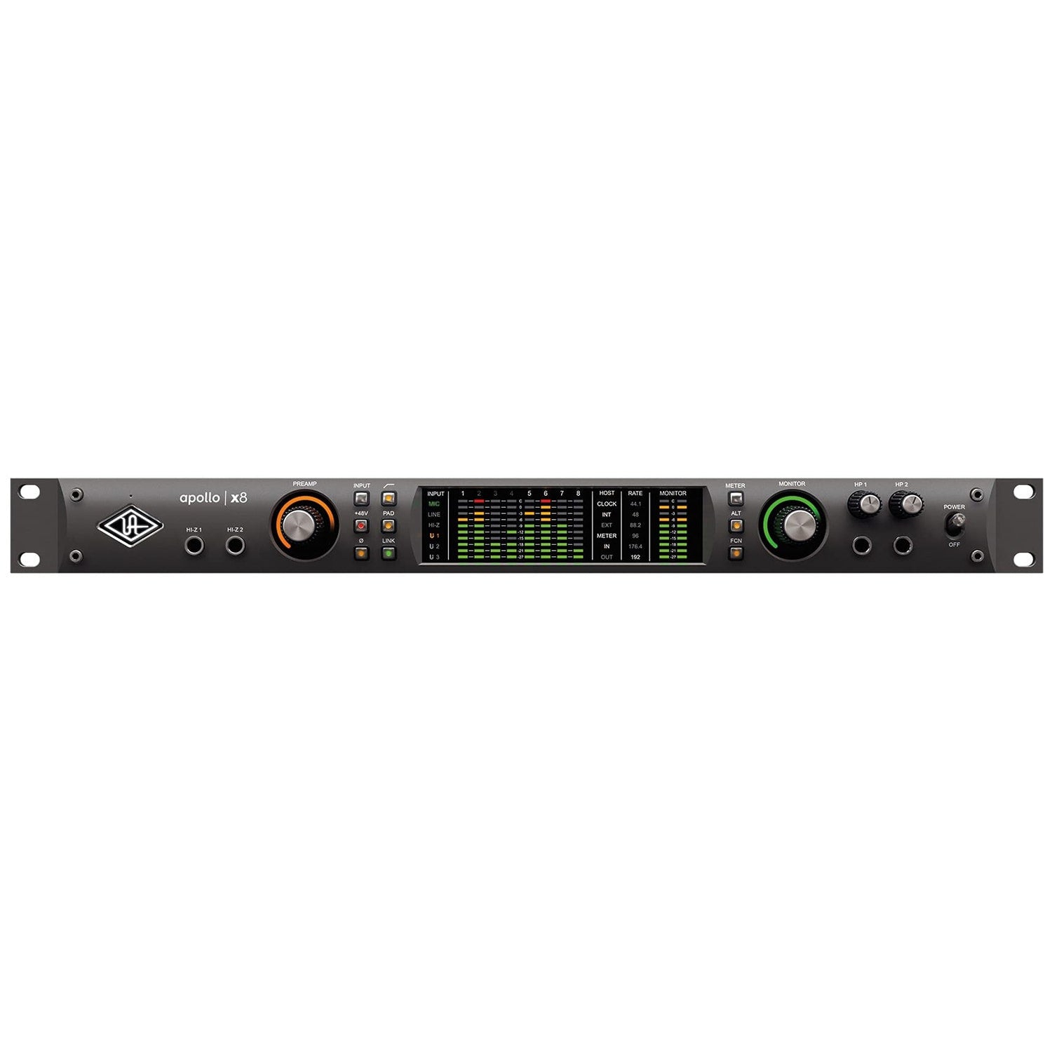 Universal Audio Apollo x8 18x24 Thunderbolt 3 Audio Interface (B-STOCK)